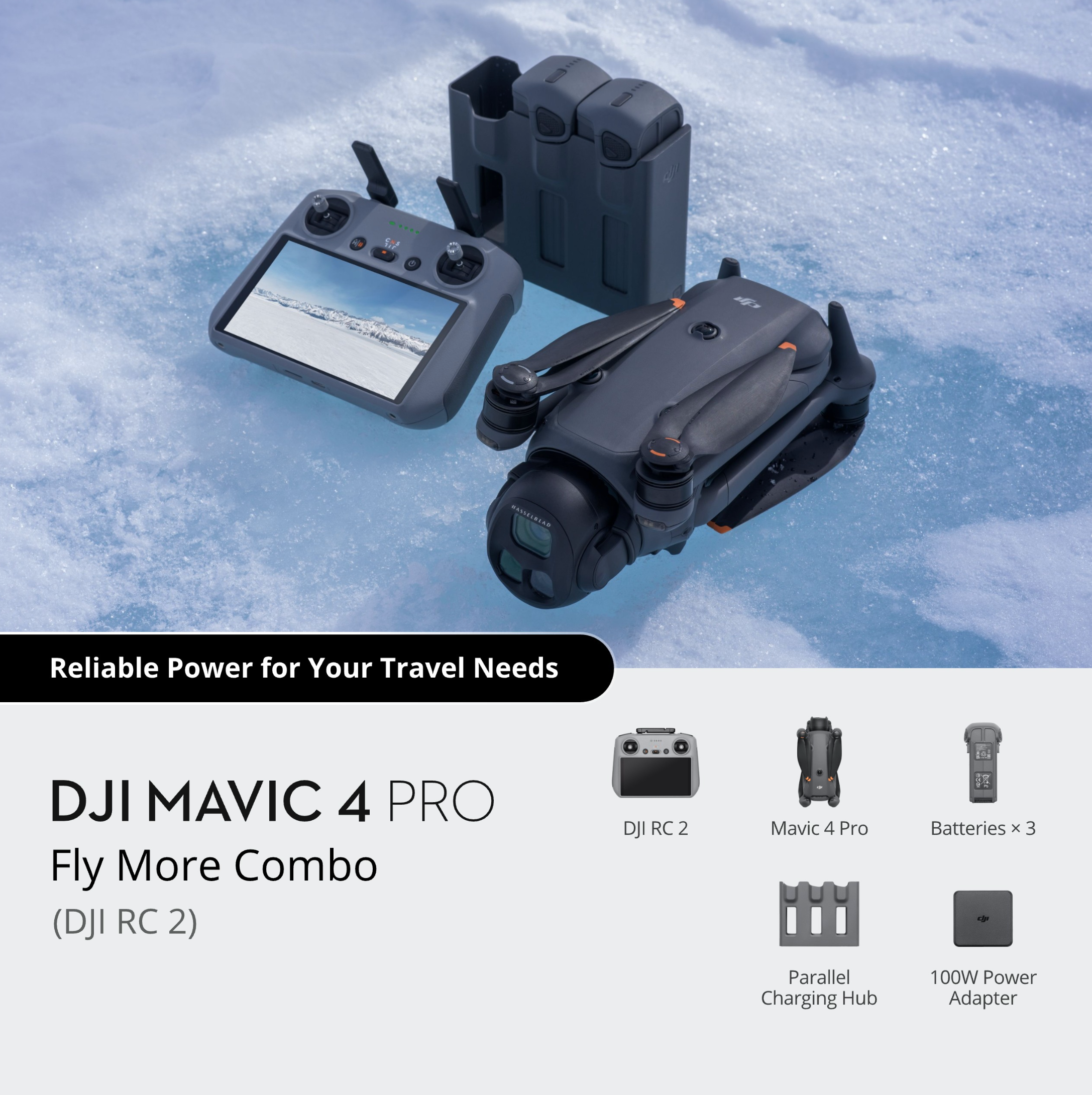 DJI Mavic 4 Pro Fly More Combo (DJI RC 2) – Eagleview Drones