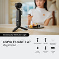 Osmo Pocket 4P Vlog Combo - In Stock