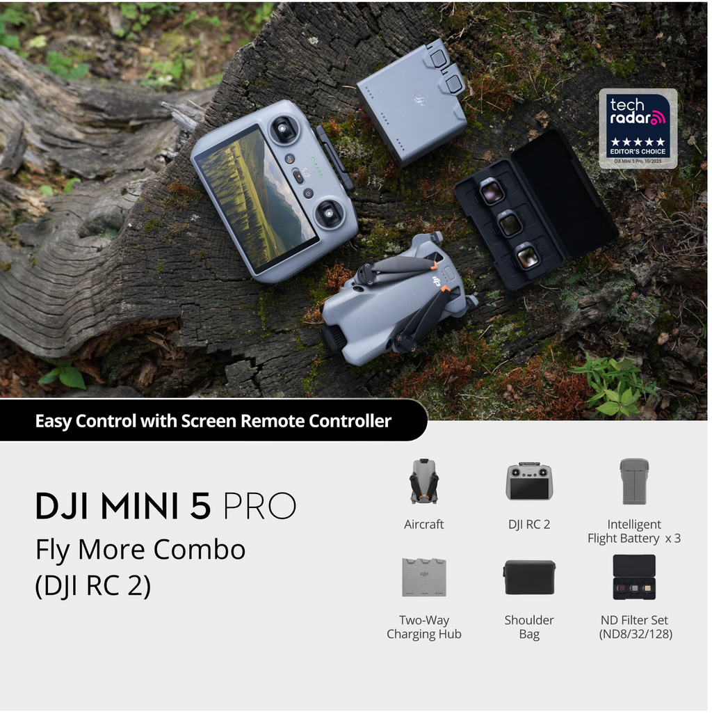 DJI Mini 5 Pro Fly More Combo (DJI RC 2)