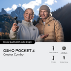 Osmo Pocket 4 Creator Combo - In Stock