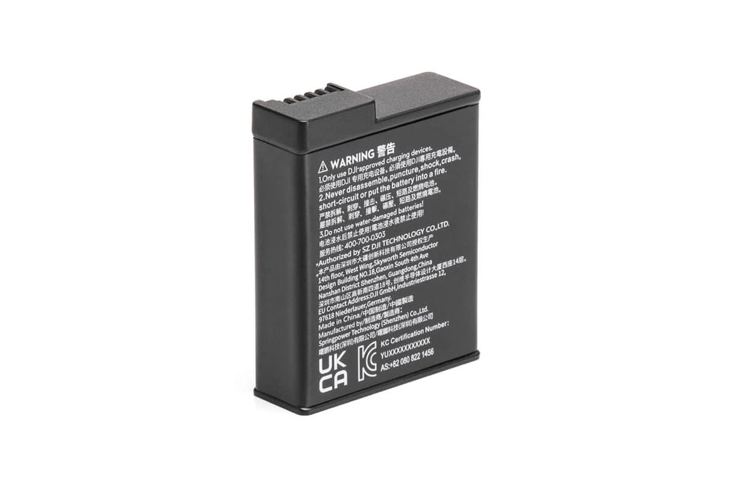 Osmo Action 3 Extreme Battery